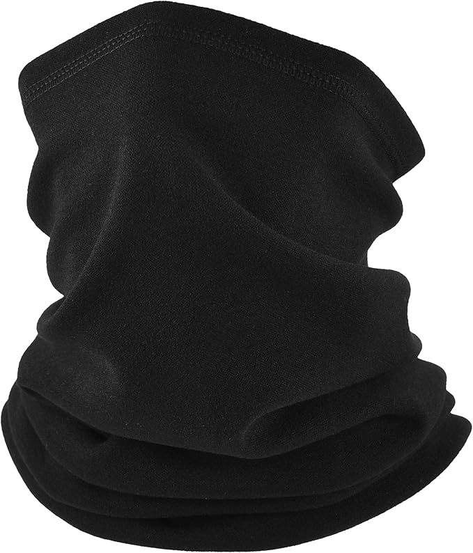 EXski Winter Neck Gaiter Warmer, Soft Fleece Face Mask Scarf for Cold Weather Skiing Cycling Outdoor Sports