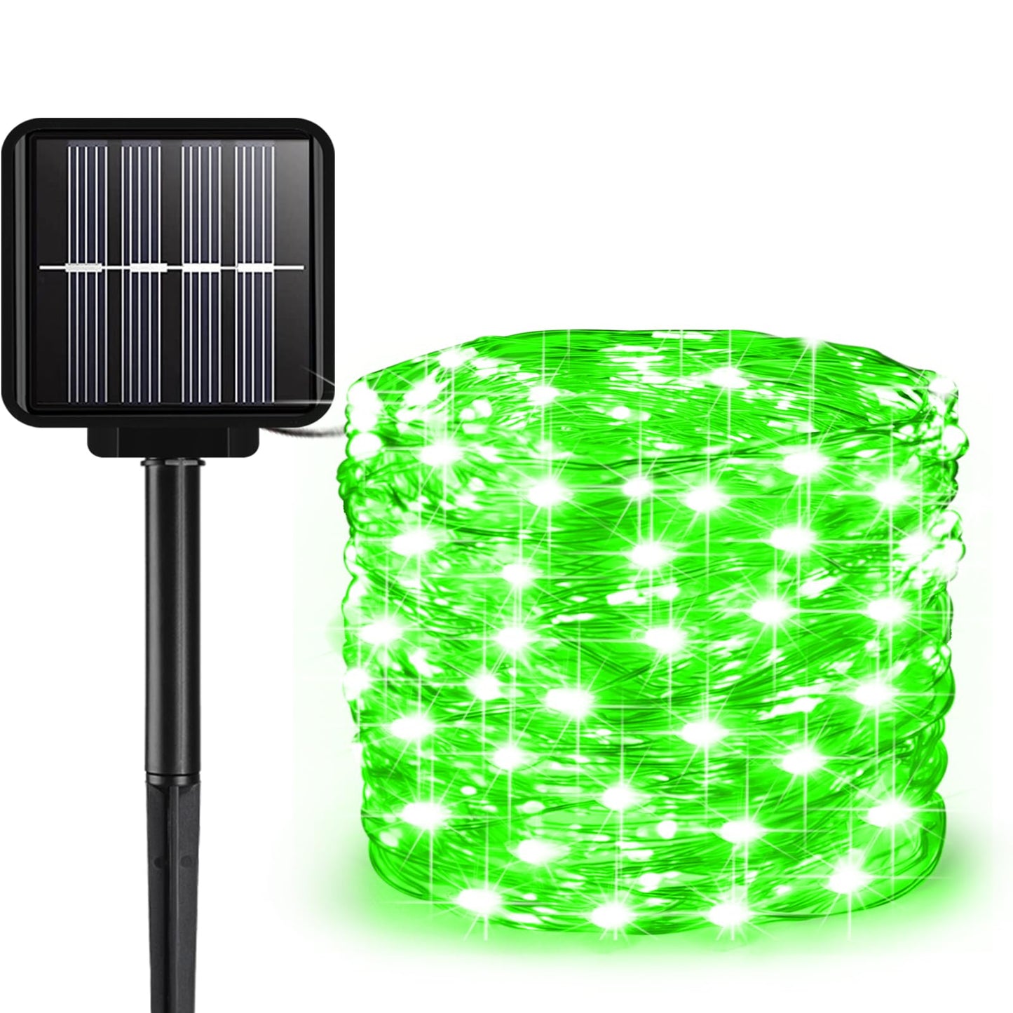 Solar String Lights Outdoor  99 Feet 300 Leds 8 Modes Solar Fairy Lights  Waterproof Outdoor Light For Patio Garden Yard Christmas Tree Halloween Wedding Party Decorations  Green
