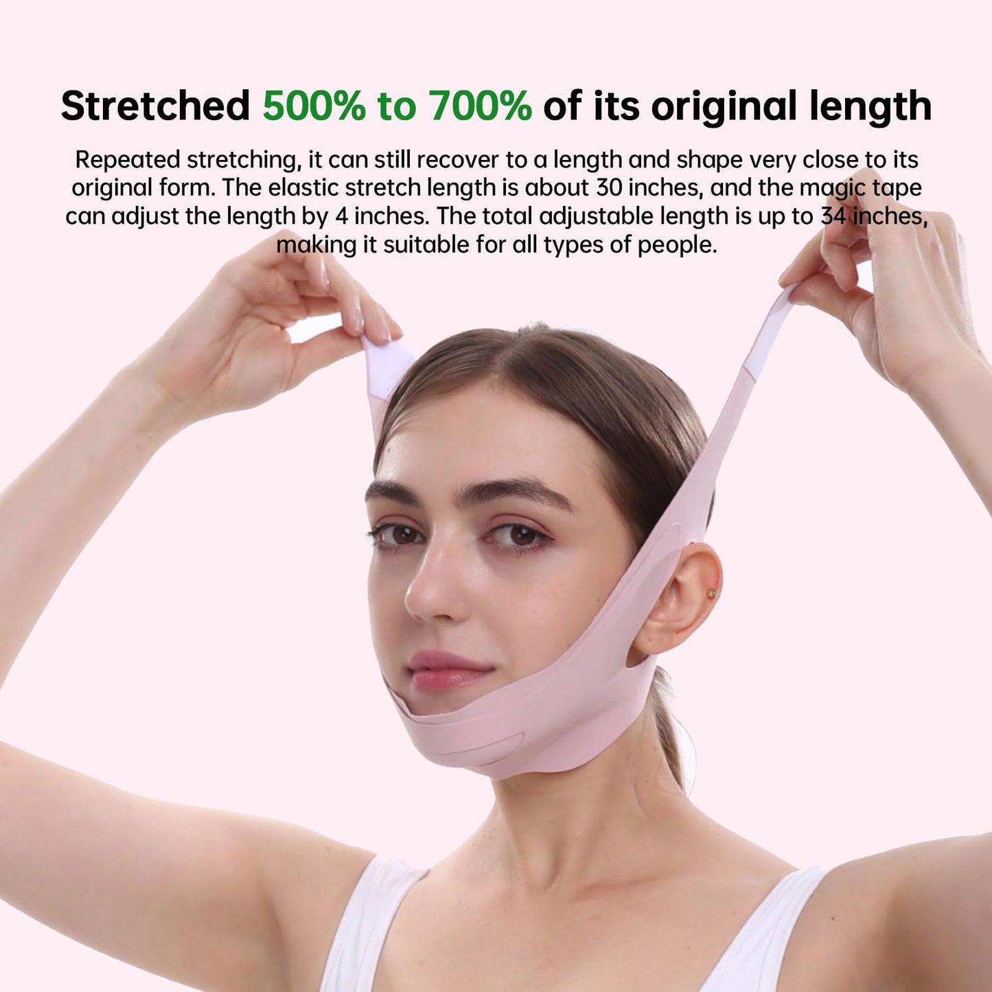 NapNinja:Your SlumberSaver.Chin Strap for snoring.The Adjustable Chin Strap Made of Lycra Material is Suitable for Everyone. It Effectively Prevents Mouth Breathing Anti snoring Device.