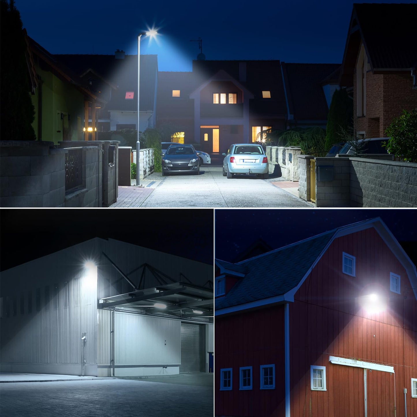 Olafus 170W Led Barn Light  Dusk To Dawn Outdoor Lighting With Photocell  22000Lm Brightness Area Street Outdoor Lights Fixture  Ip65 Waterproof 6500K Daylight Exterior Security Flood Lights