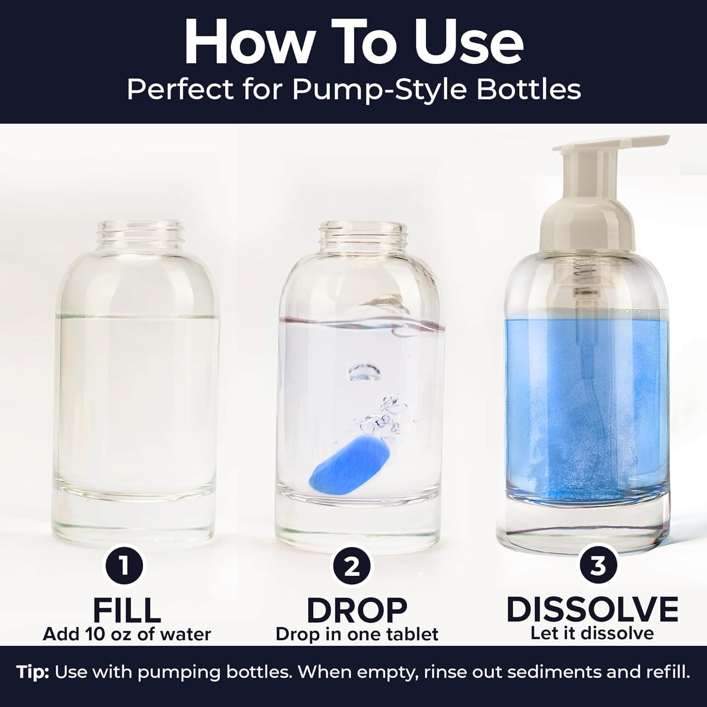 Foaming Hand Soap Tablets Refill Hotel Lobby Scent