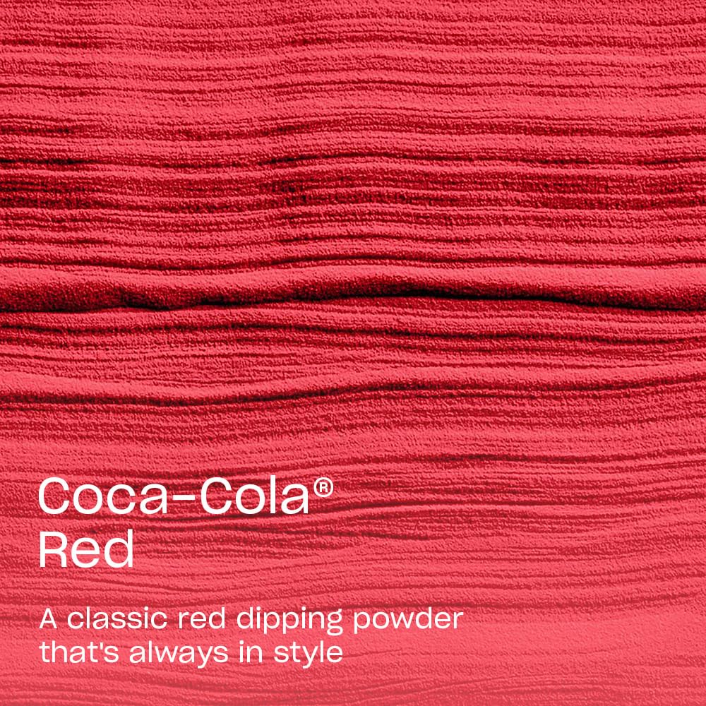 OPI Powder Perfection Coca-Cola Red Opaque Bright Red Crme Nail Dipping Powder Acrylic Alternative