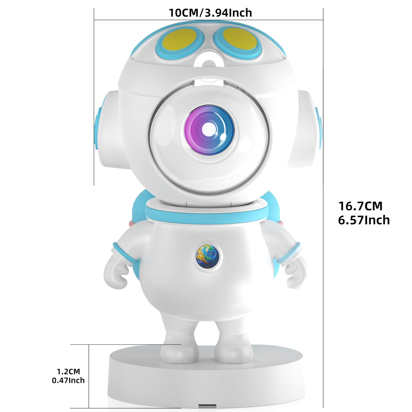 Apollo Star Galaxy Projector Night Light With 16 Light Effects  Nebula Ceiling Led Lamp For Bedroom And Room Decor  For Parties&Christmas &Birthday& Kids Gifts (Blue)