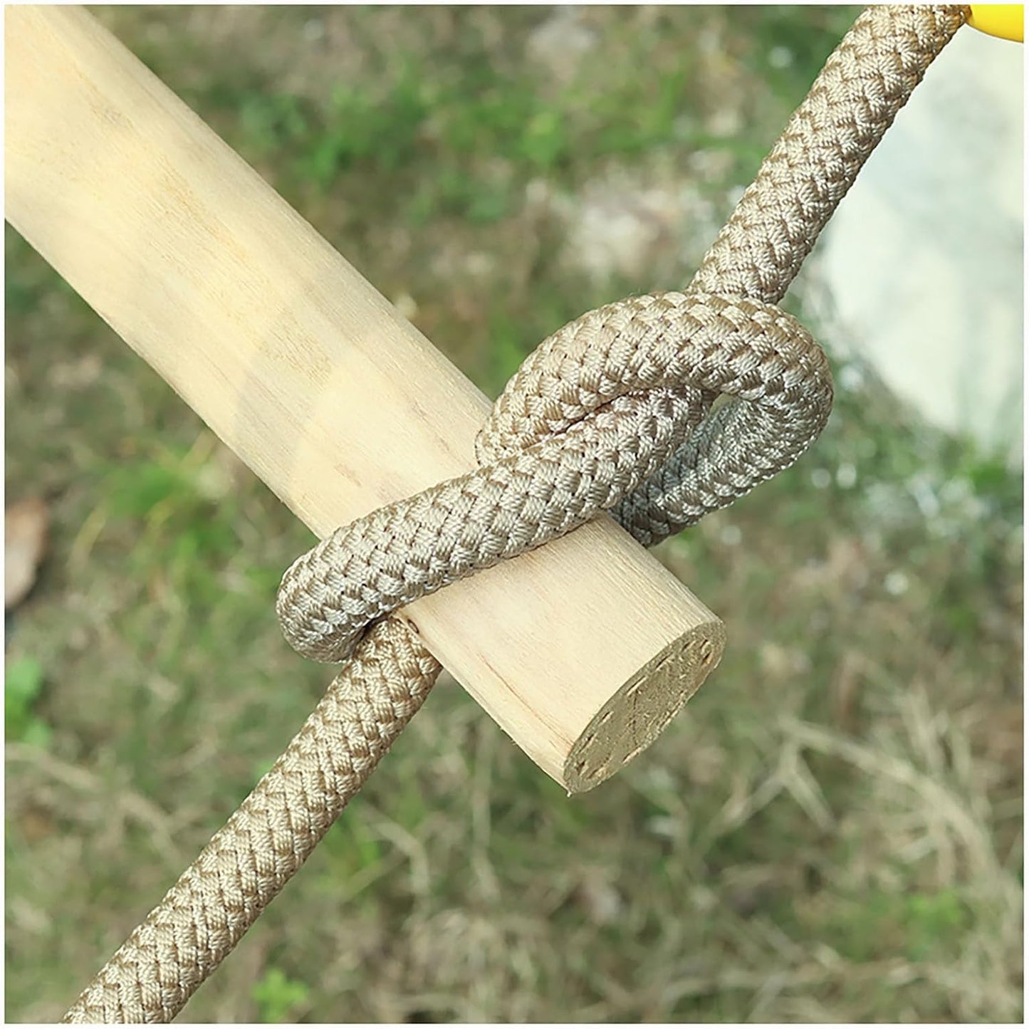 Amusement Park Suspension Bridge,Rope Ladder Bridge,Rickety Bridge, Slackline Accessories,Suitable for Outdoor Activities(Size:26.24ft(8m))