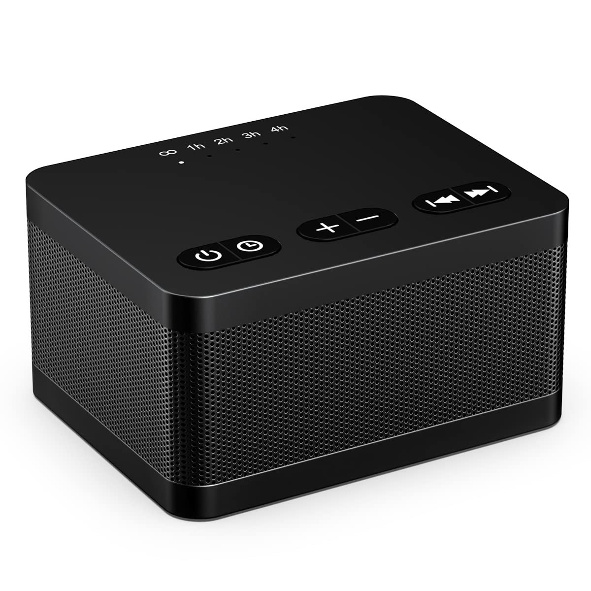 Sound Machine White Noise Machine with 30 Natural Soothing Sounds 32 Levels Volume 5 Timers Memory Function Effectively Blocks Noise Ideal Sleep Machine Brown Noise for Baby Kids Adults Home (Black)