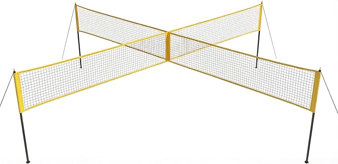 GarveePortable 32FT Volleyball Net Set