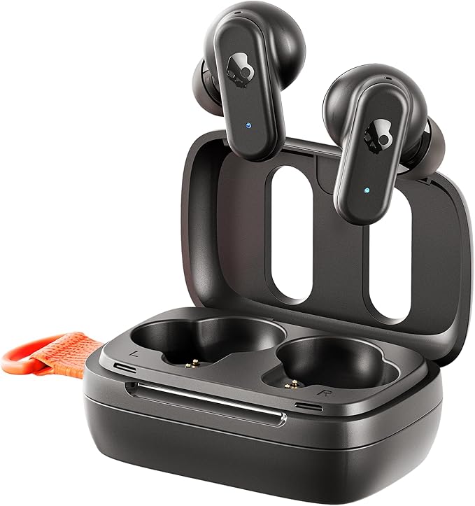 Skullcandy Dime 3 Wireless Earbuds, Bluetooth Headphones, Noise Isolating Fit, Up to 20 Hours Battery, Microphone for iPho...
