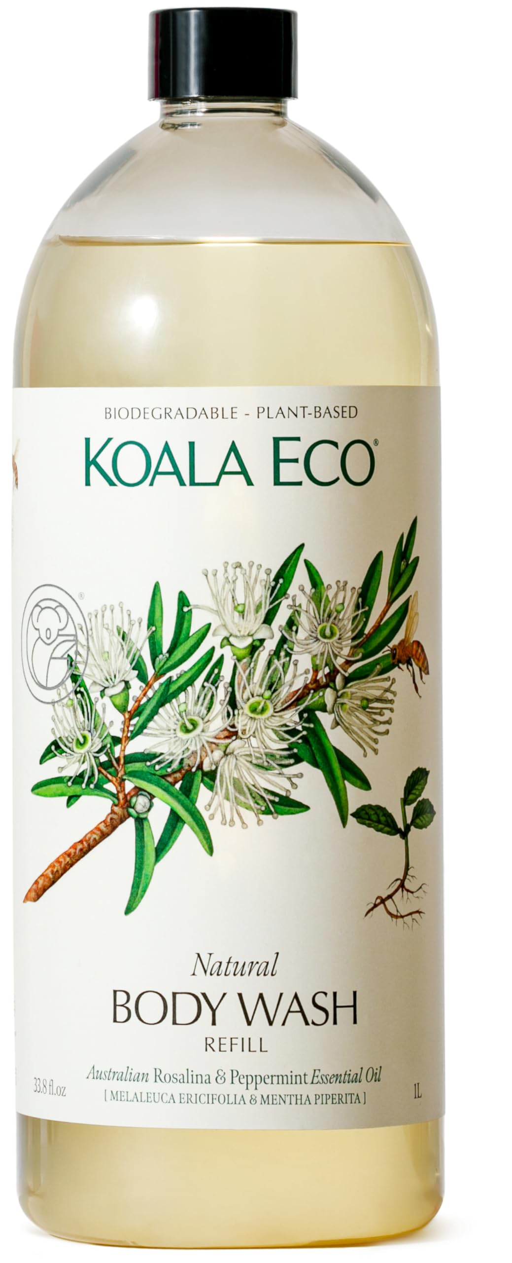 Koala Eco Rosalina & Peppermint Essential Oil Body Wash - 34 Oz