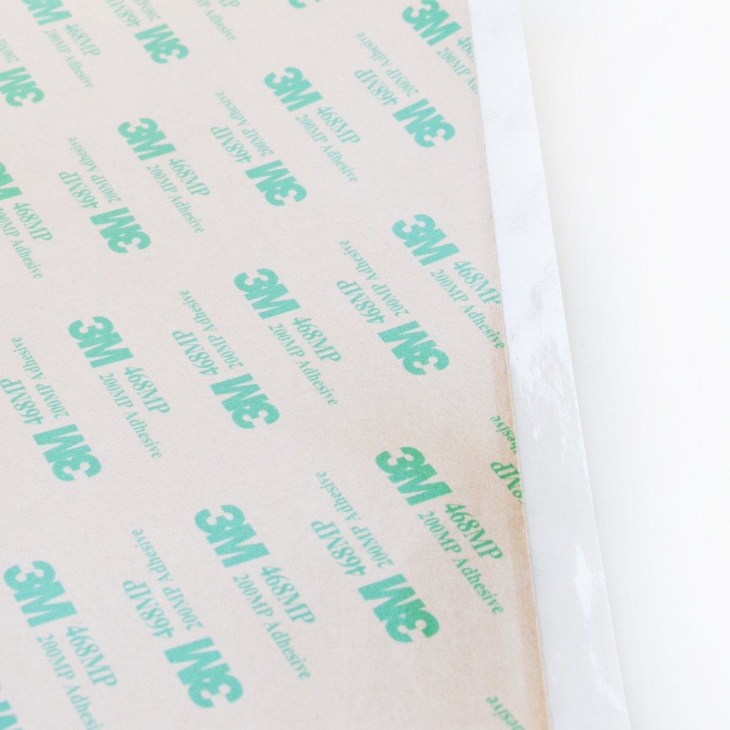 Gizmo Dorks 3M 468MP Double Sided Adhesive Transfer Tape Sheets 12" x 12" (5-Pack)