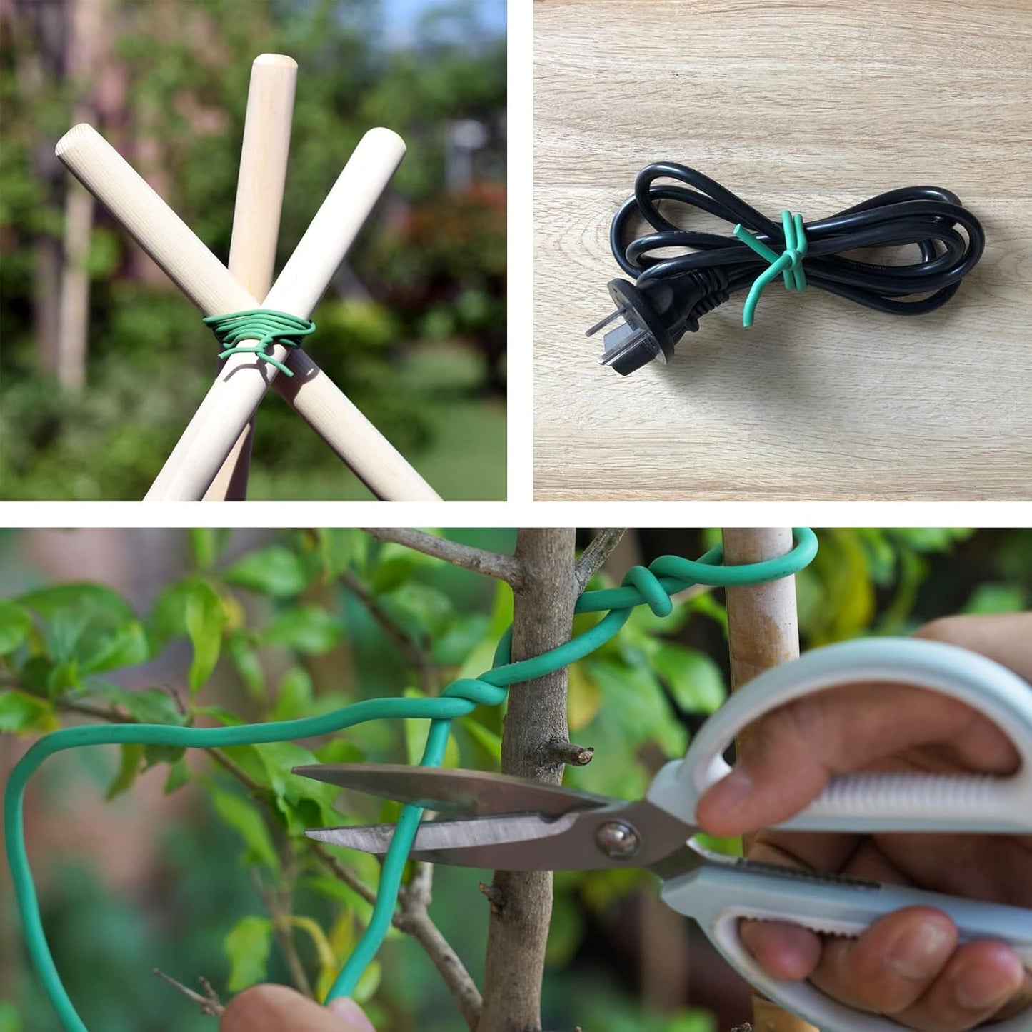 Soft Twist Tie Garden Plant Tie 52 feet Heavy Duty Plant Ties…