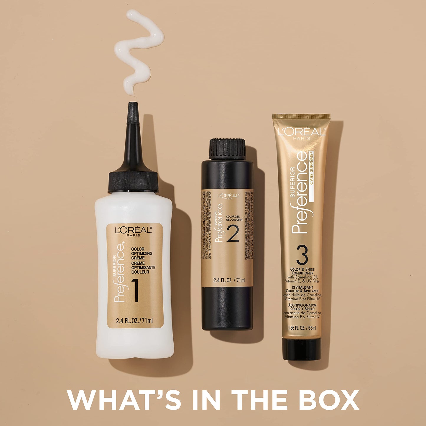 LOreal ParisSuperior Preference Preference Sun-Kissed Caramels, UL63 Hi-Lift Gold Brown 1 ea (Pack of 5)