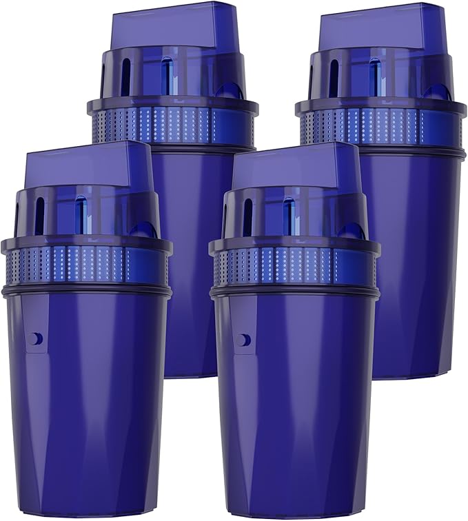 4-Pack Water Filter Replacement for All PUR, PUR Plus Water Pitchers and Dispensers, Replace PPF900Z, NSF Certified, Upgraded Version
