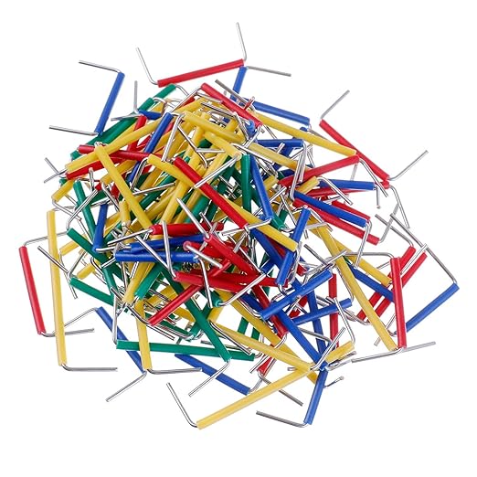 BOJACK 14 Vaules 840 pcs 2-125mm Solderless Flexible Breadboard Connecting Line Cables Breadboard Jumper Wires kit