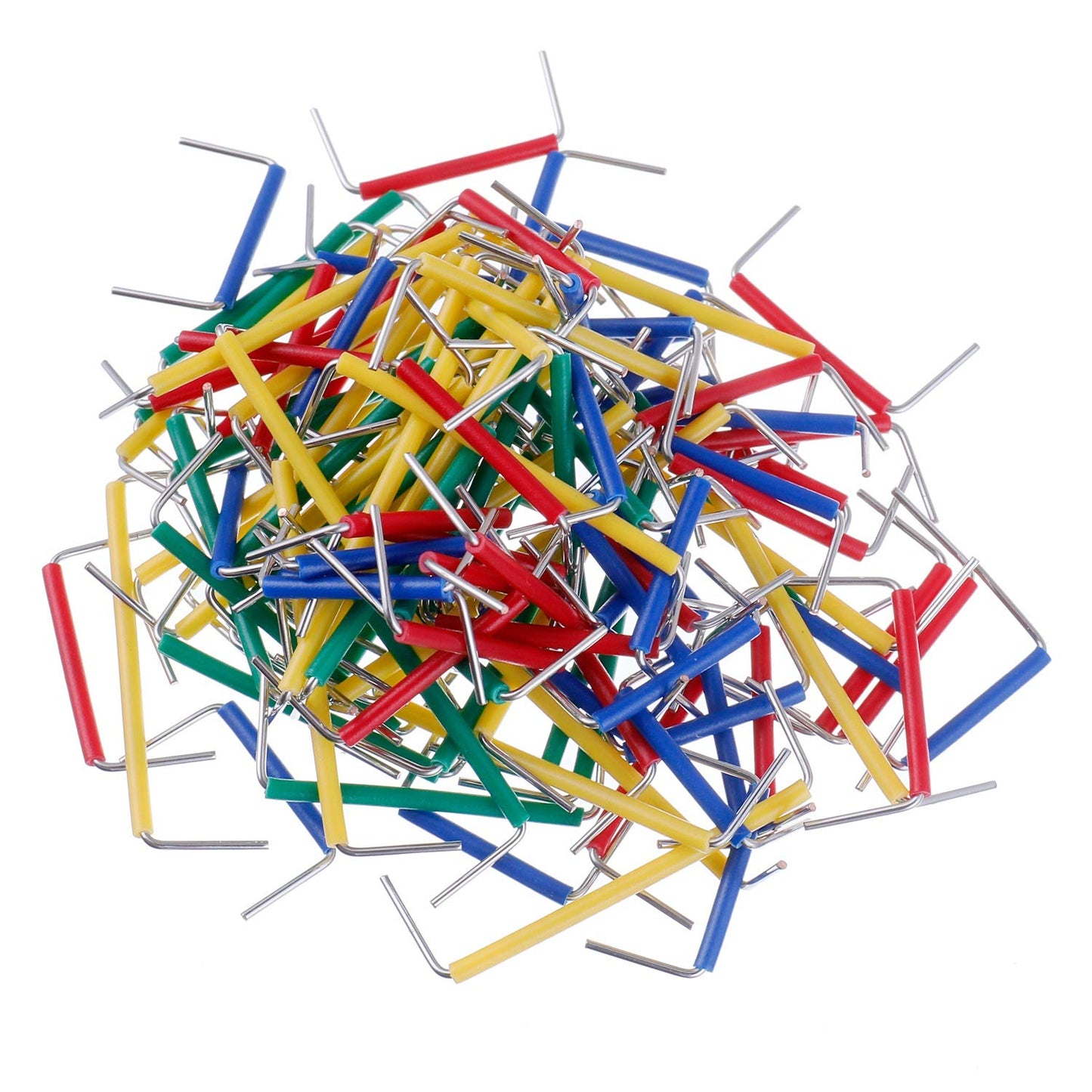BOJACK 14 Vaules 840 pcs 2-125mm Solderless Flexible Breadboard Connecting Line Cables Breadboard Jumper Wires kit