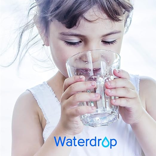 Waterdrop Water Filter for Sink, 320-Gallon Faucet Mount Water Filtration System for Tap Water, NSF Certified Reduces Chlorine & Bad Taste, 1 Filter, 𝐎𝐧𝐥𝐲 𝐅𝐢𝐭 𝐒𝐭𝐚𝐧𝐝𝐚𝐫𝐝 𝐅𝐚𝐮𝐜𝐞𝐭𝐬