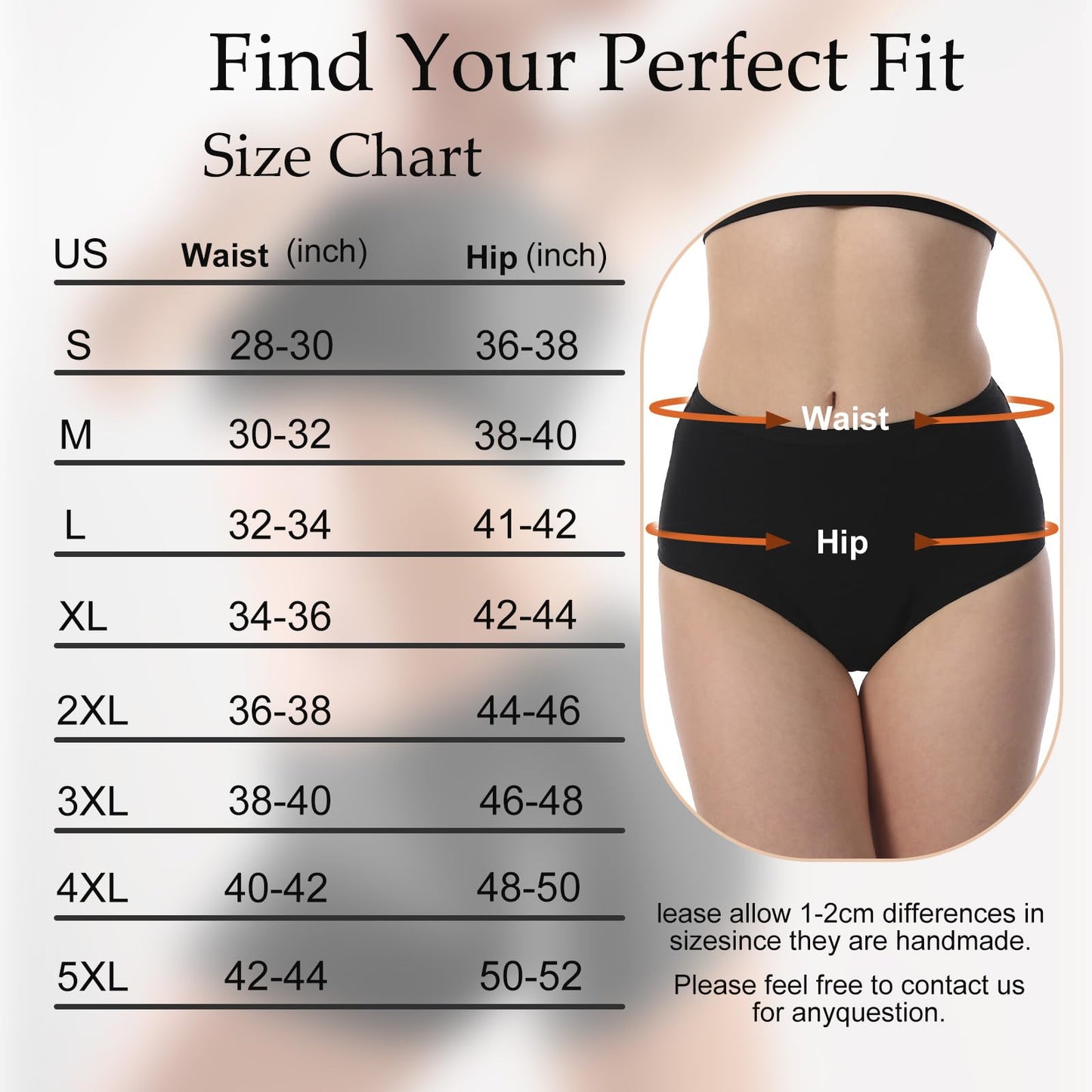 Tawyisi Incontinence Underwear for Women,6 Layer High Absorbency Leak Proof Period Underwear,High Waist Ladies Washable Incontinence Briefs, Postpartum, Bladder Control,3-Pack XL