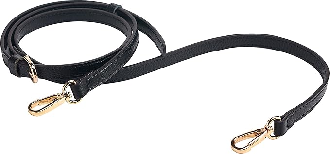 LIVE UP Full Grain Purse Strap Genuine Leather Replacement for Cross Body Bag Handbags