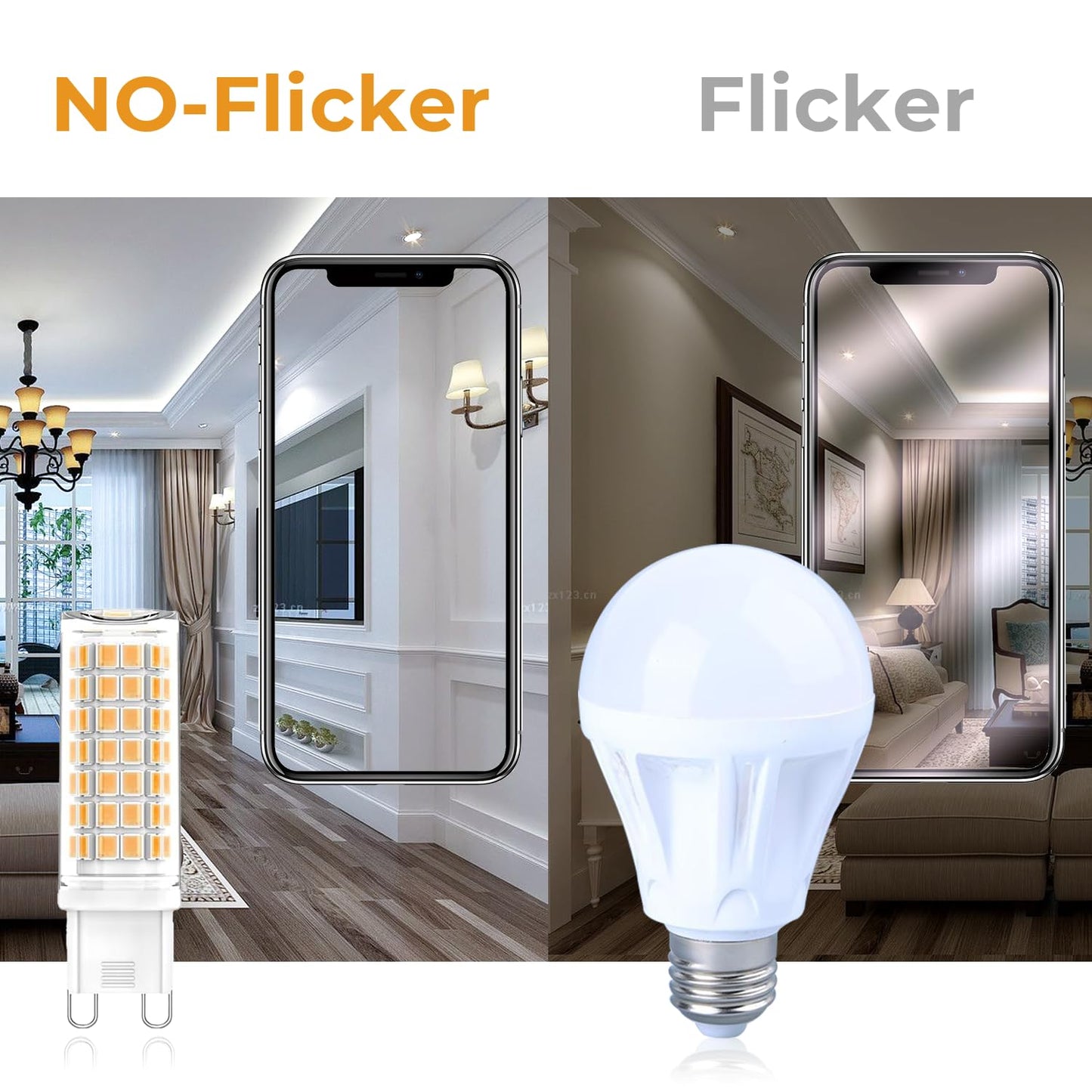 Aegislogic Bright Dimmable G9 Led Light Bulb  3000K Warm White  5W G9 Base Chandelier Bulb  60W Halogen Replacement  580Lm  Cri 85+  120V  Energy-Efficient  Long-Lasting  Soft White Lighting For Home