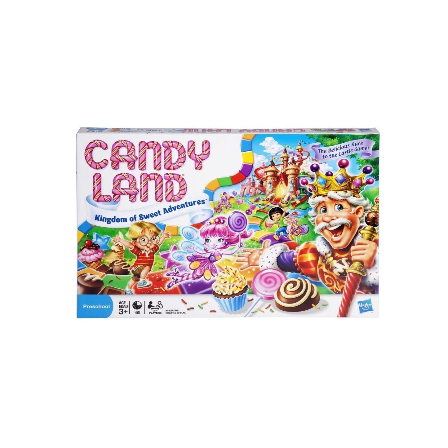 Hasbro Gaming Candy Land Kingdom of Sweet Adventures Board Game for Kids, Ages 3 & Up 7