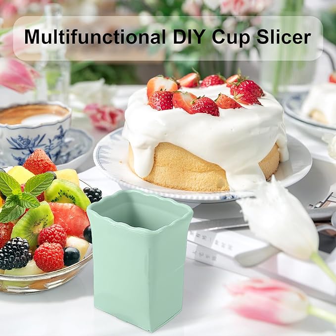 2-Pack Strawberry Slicer Cup Cutter: Fruit Cup Cutter Slicer Cup Chopper for Strawberries Egg Banana Slicer Quickly Making Fruit Vegetable Salad Strawberry Cutter Mini Slicer Kitchen Gadget