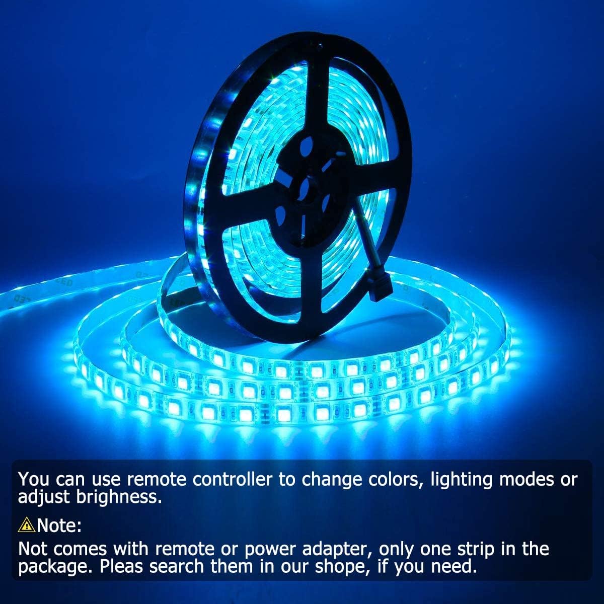 Supernight 32.8Ft Rgb Led Strip Lights, 600 Leds, Waterproof, Flexible, Model St-Ting-L262, Multicolor For Bedroom & Tv Backlighting