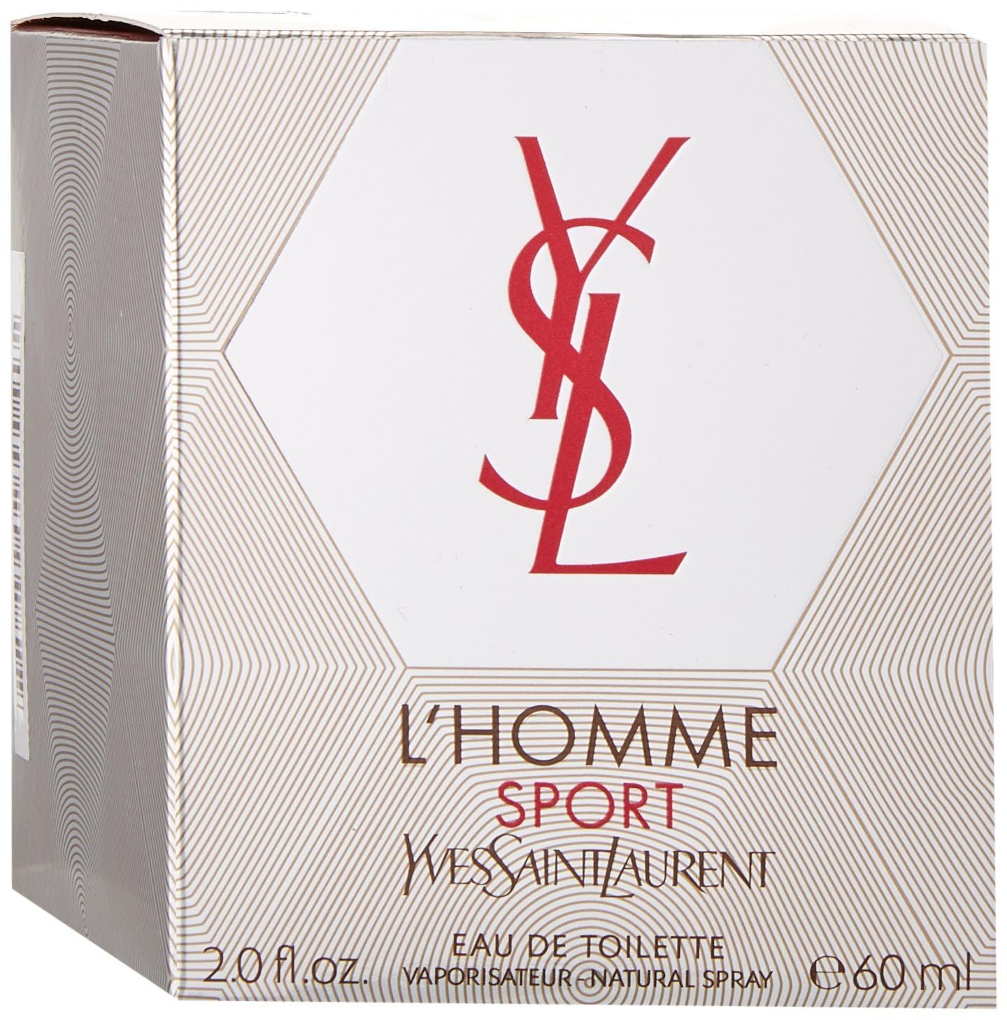 Yves Saint Laurent L'homme Sport Eau de Toilette Spray for Men, 2.0 Ounce