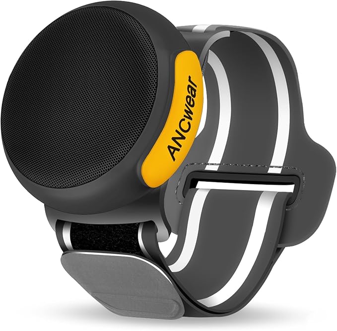 ANCwear Portable Bluetooth Speakers Wireless Mini Speaker with Enhanced Bass, HD Sound, Wearable Speaker with Microphone, ...