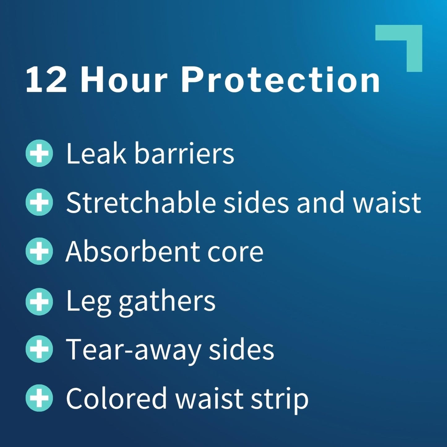 McKesson Youth Training Pants, [14 Count], Overnight Disposable Pull Up Diapers, L/XL, 60-125 lbs, Absorbent 12 Hour Leak Protection with Leg Gathers and Tear-Away Sides, for Boys or Girls, Pediatric
