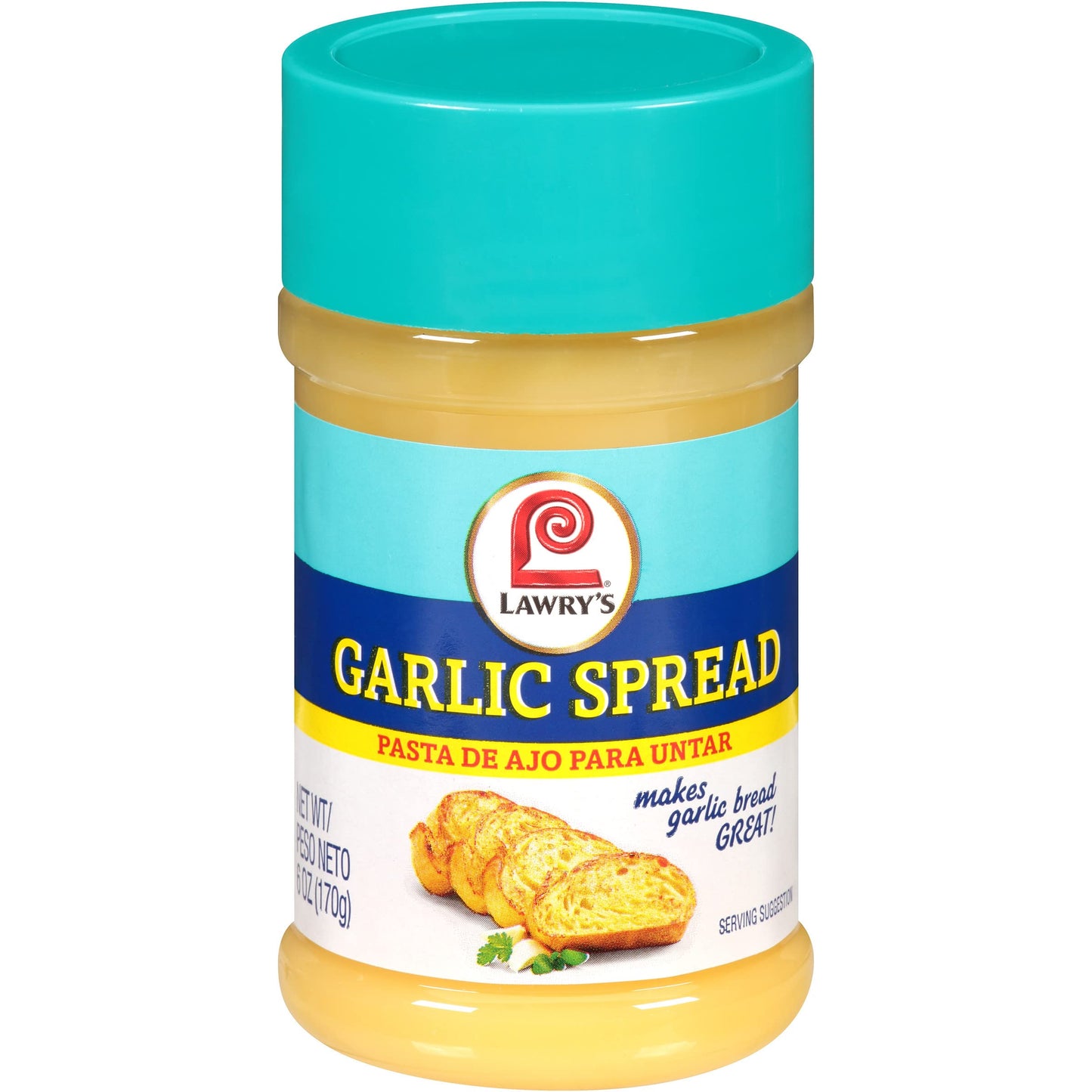 Lawry s Garlic Spread, 6 oz (Pack of 12)