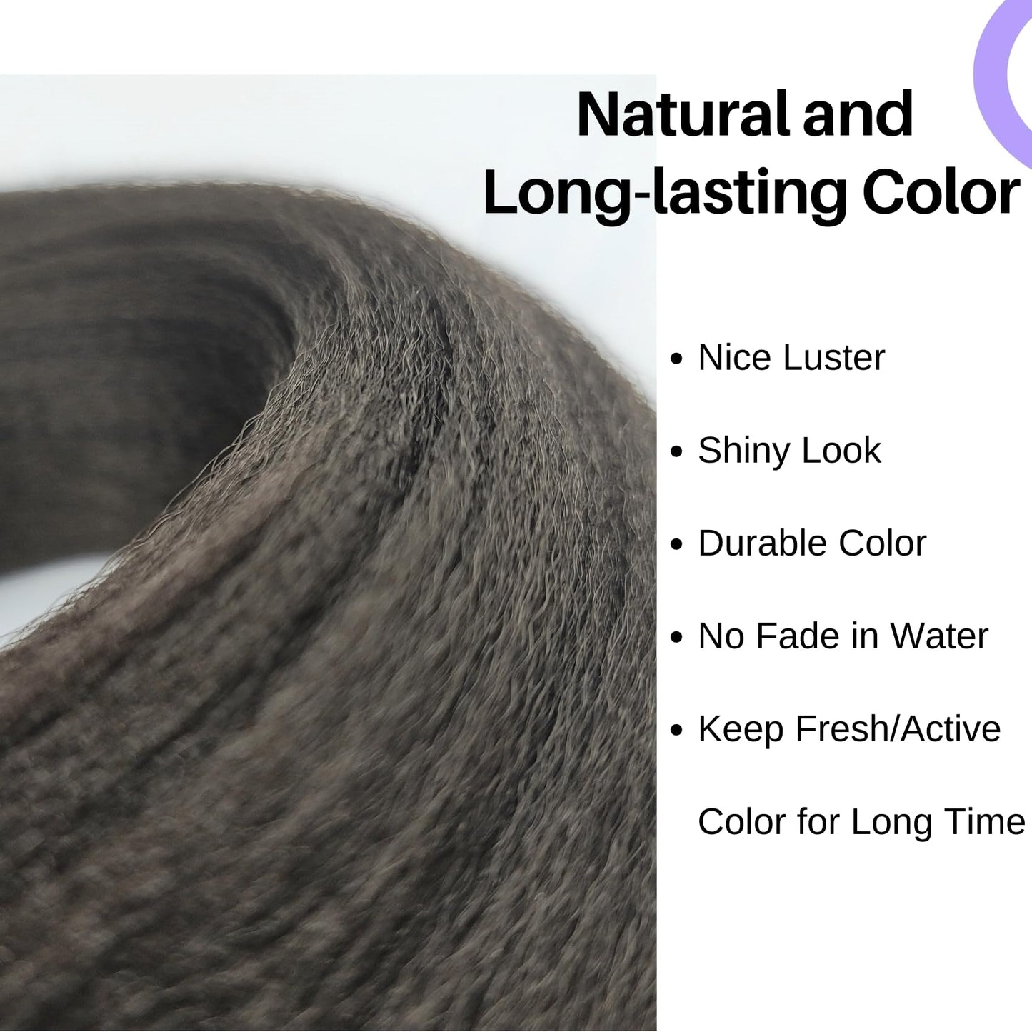 Natural Black Braiding Hair Pre Stretched 16Inch 2# Synthetic Kids Braid in Hair Extension for Braiding