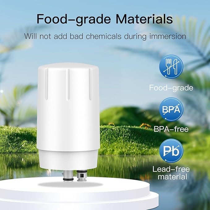 Faucets Filter Cartridge, Replacement for Brita® Faucet Filter, Brita® 36311 On Tap Water Filtration System, Brita® FR-200, FF-100 Replacement Filter, NSF Certified, White (Pack of 3)