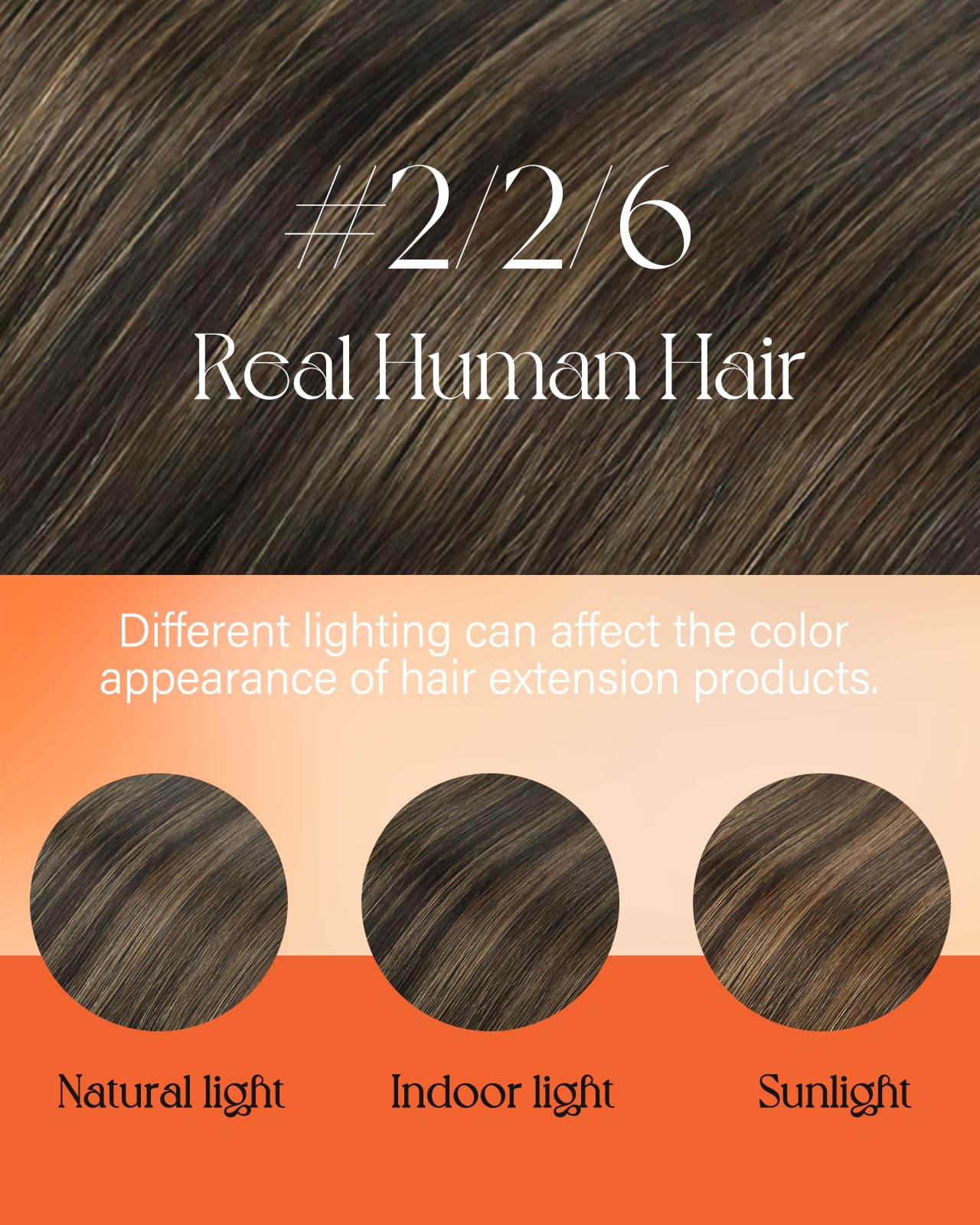 Sunny Hair 18inch Nano Bead Hair Extensions Human Hair Dark Brown Balayage Nano Hair Extensions Human Hair Invisible Nano Tip Ha