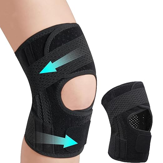 Mjajcnnae Knee Brace for Women & Men, Knee Brace for Meniscus Tear, Knee Pain Relief, Arthritis, Compression Knee Support ...