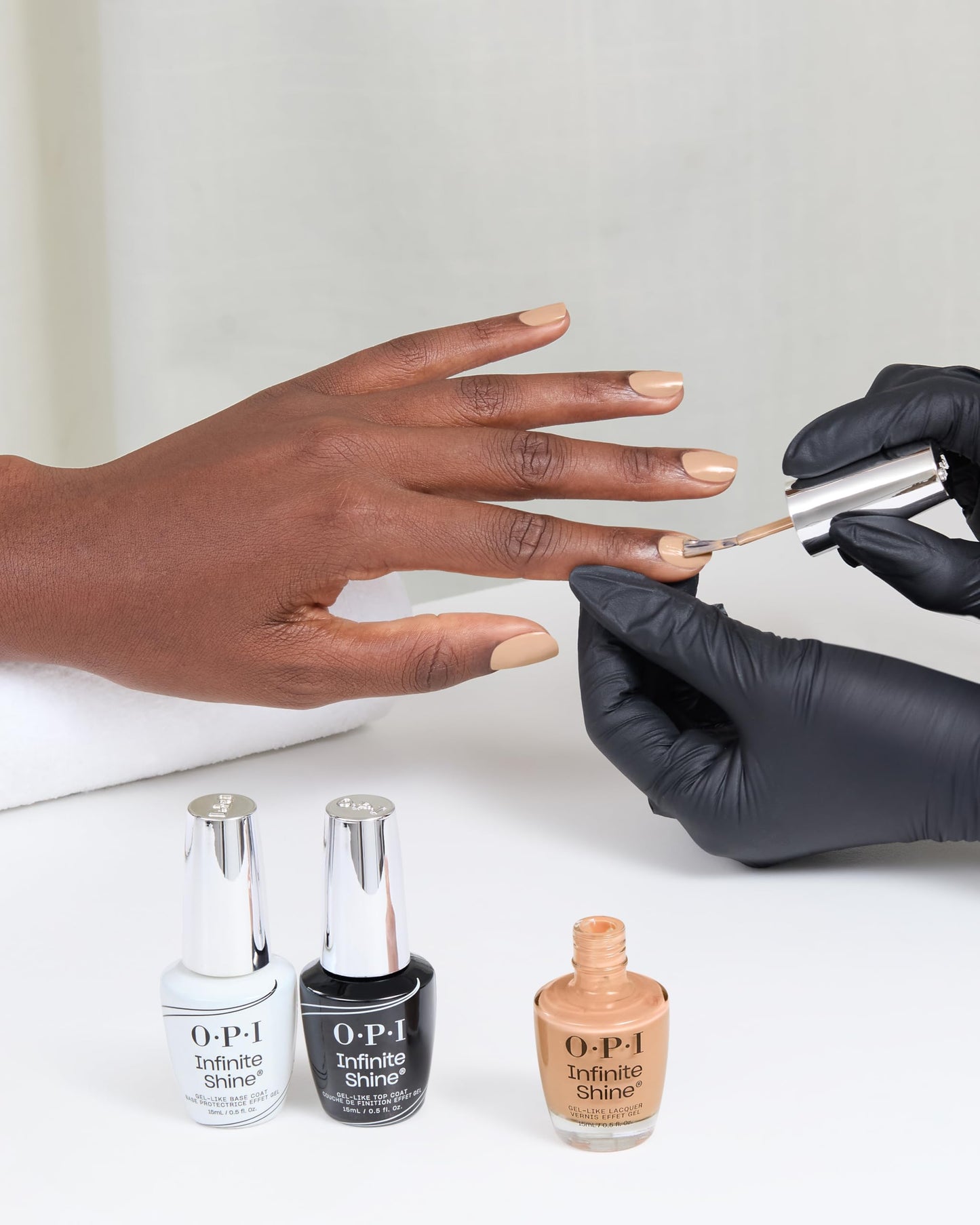 OPI Infinite Shine A Total Suzi | Opaque Soft Neutral Beige Brown Long Wear Gel Like Crme Nail Polish | What's Your Mani-tude |