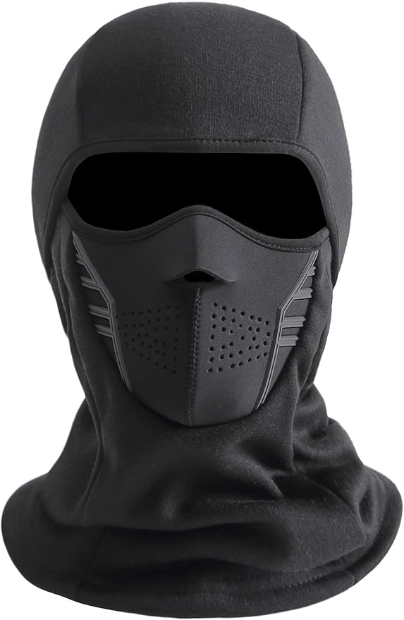 IRELIA Winter Windproof Fleece Ski Mask Balaclava Headwear Motorcycle Thermal Face Mask Bandanas