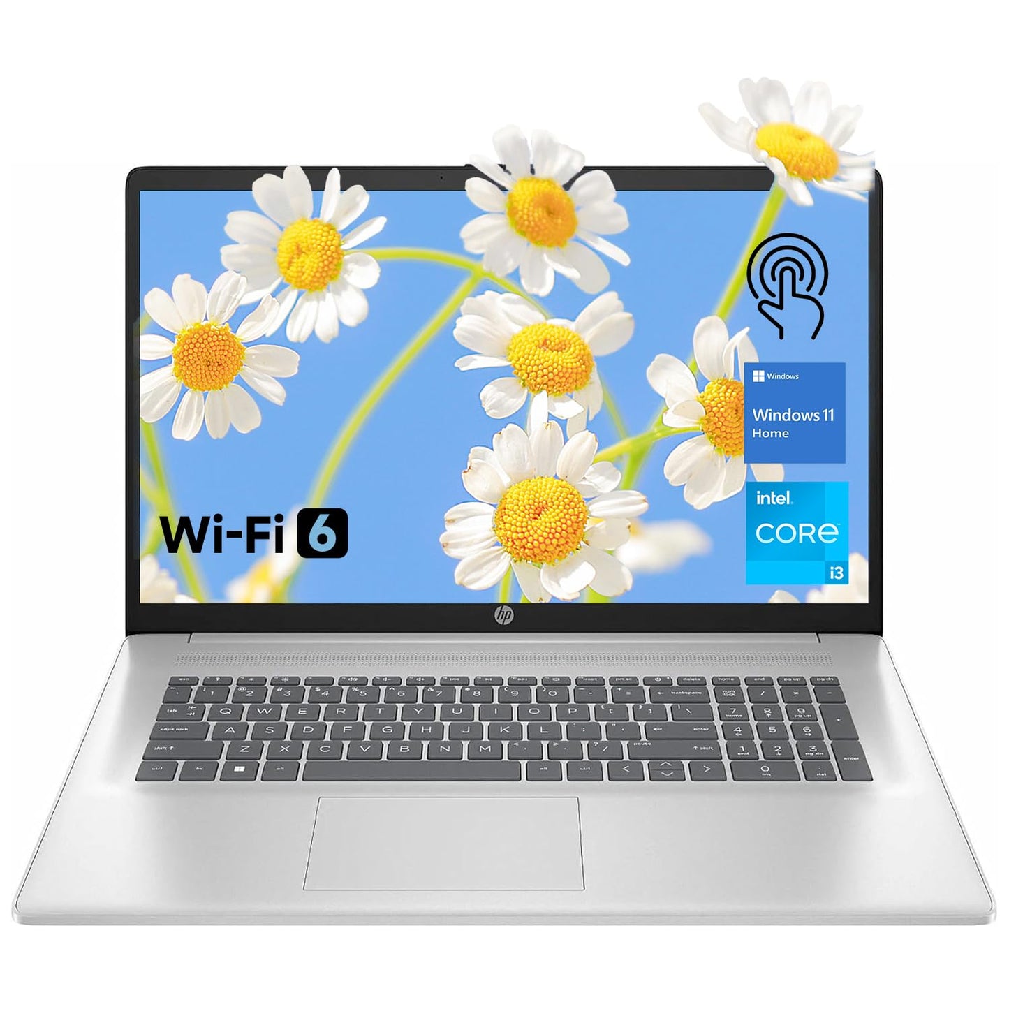 Hp 17.3 Touchscreen Laptop, Intel Core I3-N305, 32Gb Ram, 128Gb Emmc + 1Tb Ssd, Numeric Keypad, Webcam, Hdmi, Wi-Fi 6, Windows 1