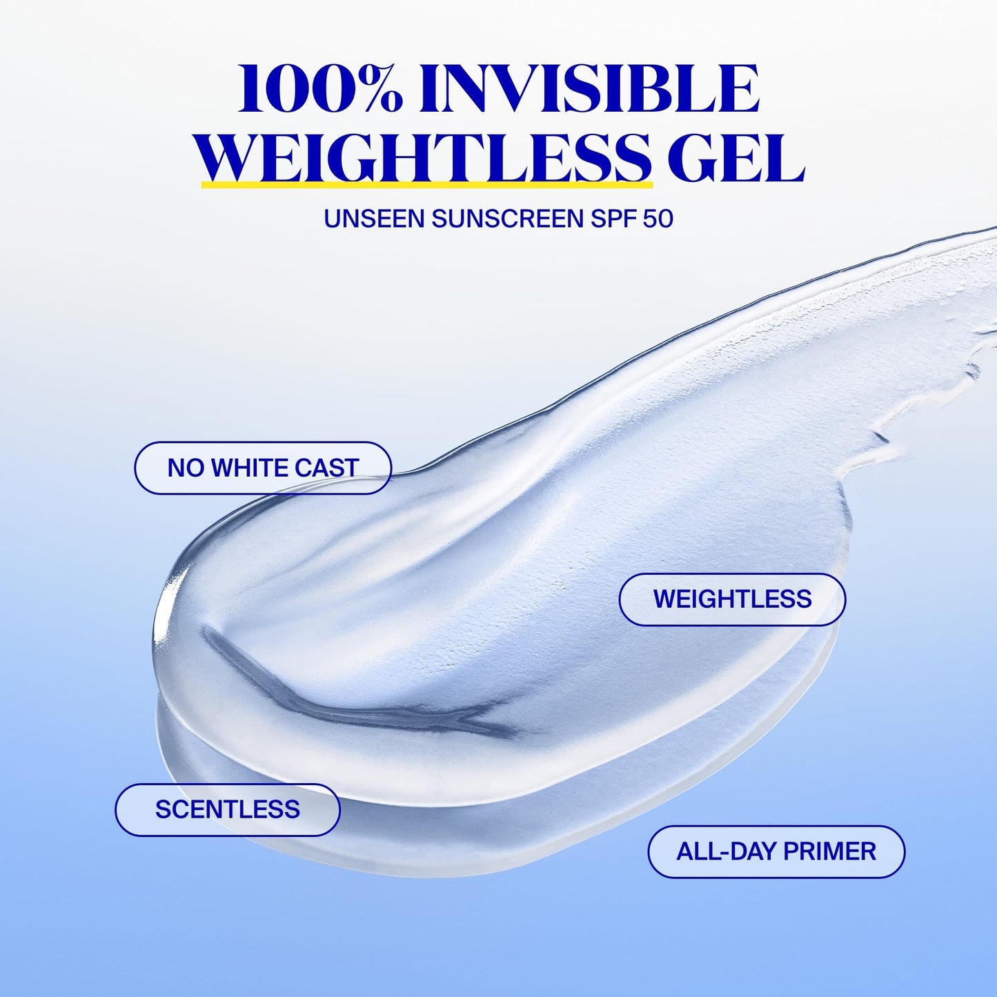 Supergoop! Unseen Sunscreen SPF 50 Invisible Sun Protection for Face (1.7 fl oz) + PLAY Antioxidant Body Mist SPF 50 (Pack of 2,