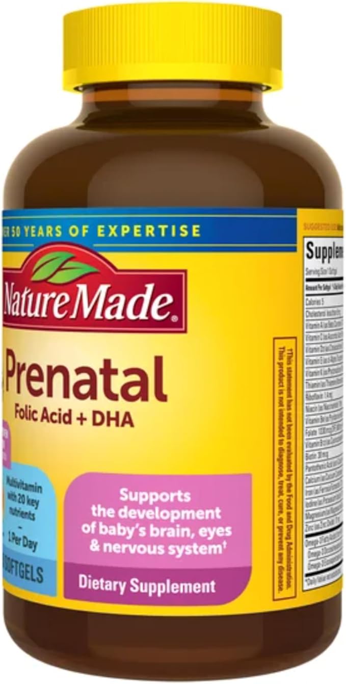 Nature Made Prenatal + DHA 200 mg Softgels (.150 Count)