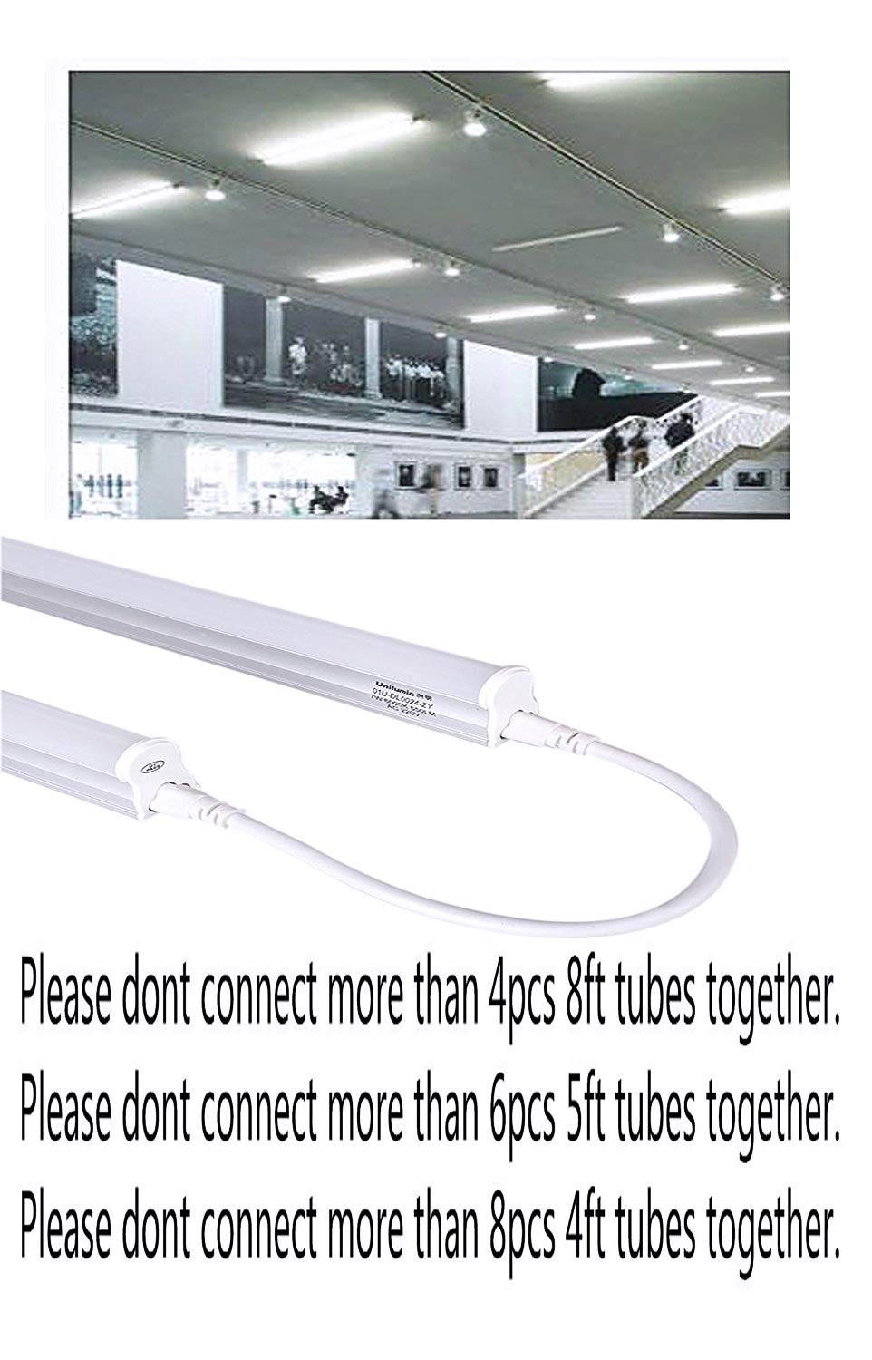 SinLoon LED Connecting Wire for Ceiling Lights, 3.3FT, 2-Pack, Model 2ade9f07-fd67-45a8-859c-93d5