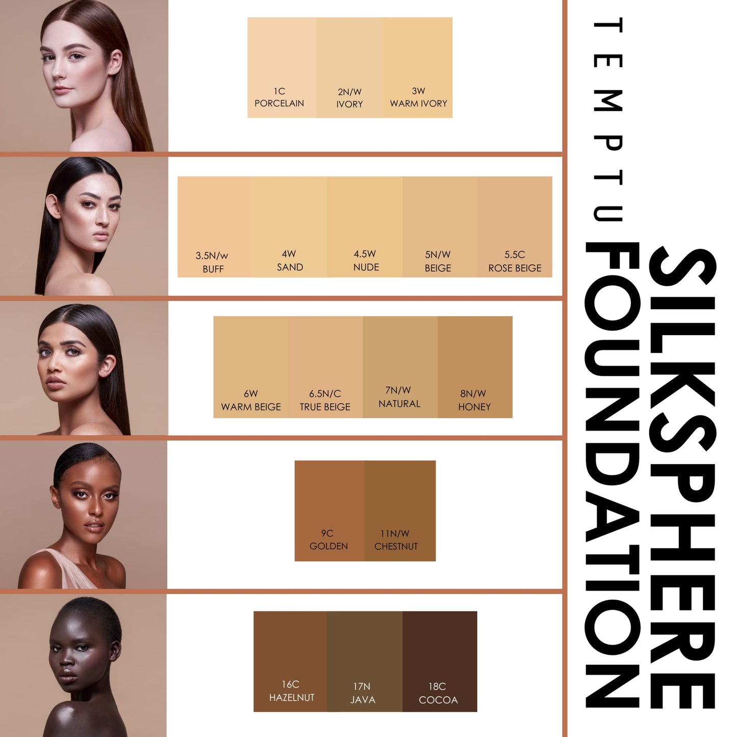Temptu Silksphere Airbrush Foundation, Buff