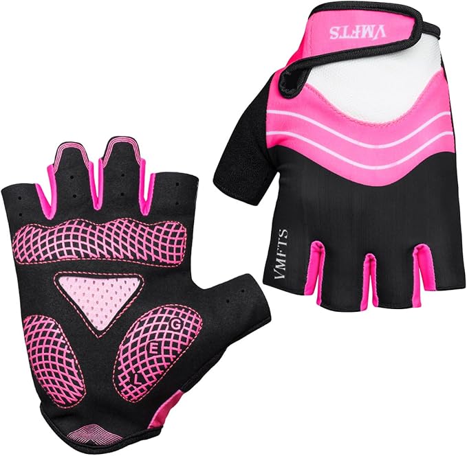 VMFTS Cycling Gloves Gel Pading Sporting Glove Fingerless and Full Finger Gloves for Fitness Weightlifting Racing Training...