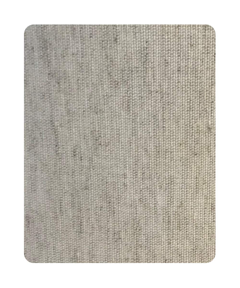 Homeconcept Prestige Tall Drum Lampshade - 14X16X17 Textured Oatmeal Linen With Brass Spider Fitter