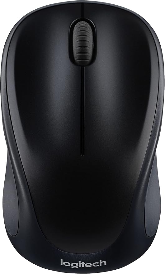 Logitech M317 Wireless Mouse, 2.4 GHz with USB Receiver, 1000 DPI Optical Tracking, 12 Month Battery, Compatible with PC, ...