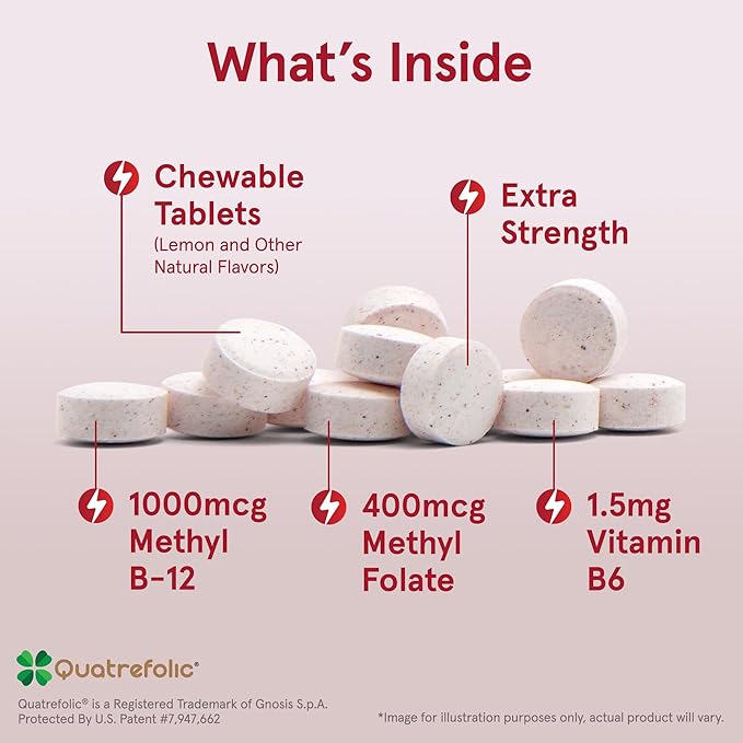 Jarrow Formulas MK7, Promotes Bone Health, 90 mcg, 120 Softgels & Extra Strength Methyl B-12 1000 mcg & Methyl Folate 400 mcg + P-5-P, Dietary