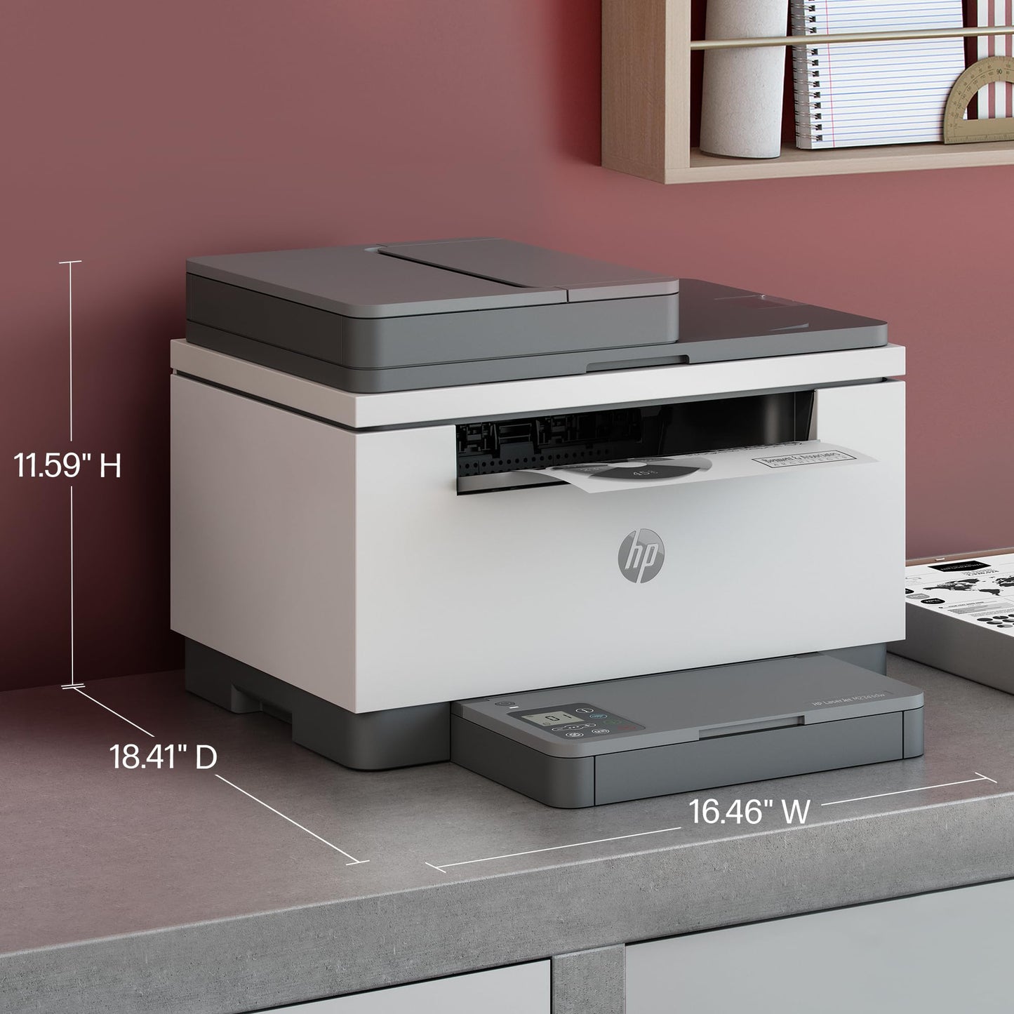 Hp Laserjet Mfp M234Sdw Wireless Black & White Printer, Print, Scan, Copy, Fast Speeds, Easy Setup, Mobile Printing, Best-For-Sm