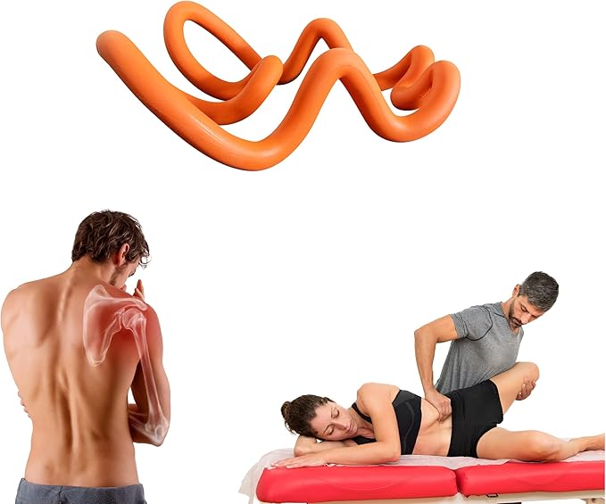 LittleMum Deep Trigger Point Myofascial Release Tool –Back, Shoulder Blade & Hip Flexor Massager for Scapular Pain, Upper-...