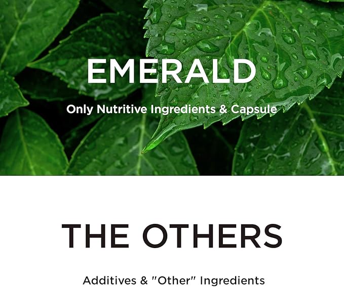 EMERALD LABS Vitamin D3 2,500 IU's - Supports Bone, Teeth, Muscle, Heart & Immune Health - Premium Dietary Supplement - 60 Vegetable Capsules (60-Day Supply)