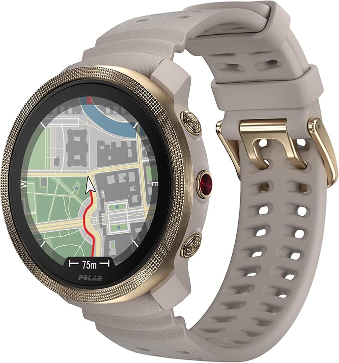 Polar Vantage M3 – Multi-Sport Smartwatch with AMOLED Display, Dual-Frequency GPS, Turn-by-Turn Navigation, Up to 7-Day Ba...