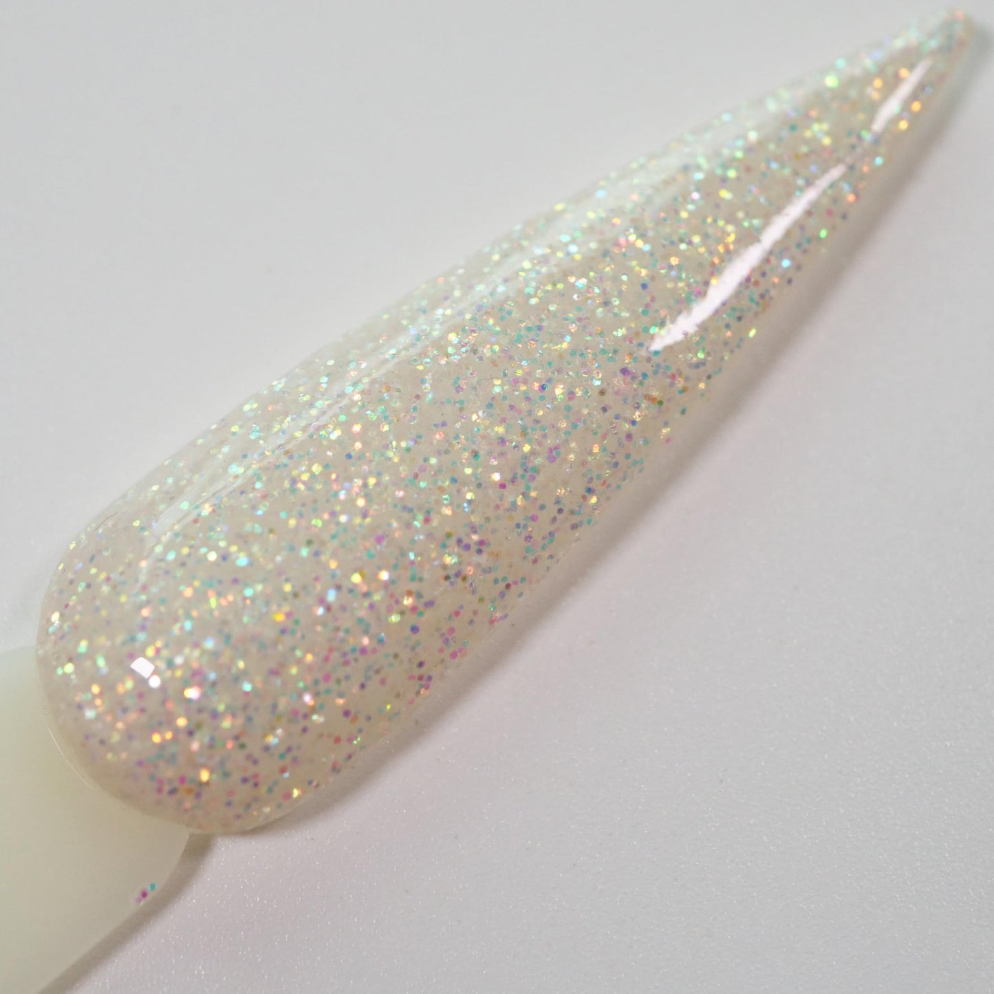 Glow in the dark White Glitter Acrylic Nail Powder Colors 1OZ (AP068)