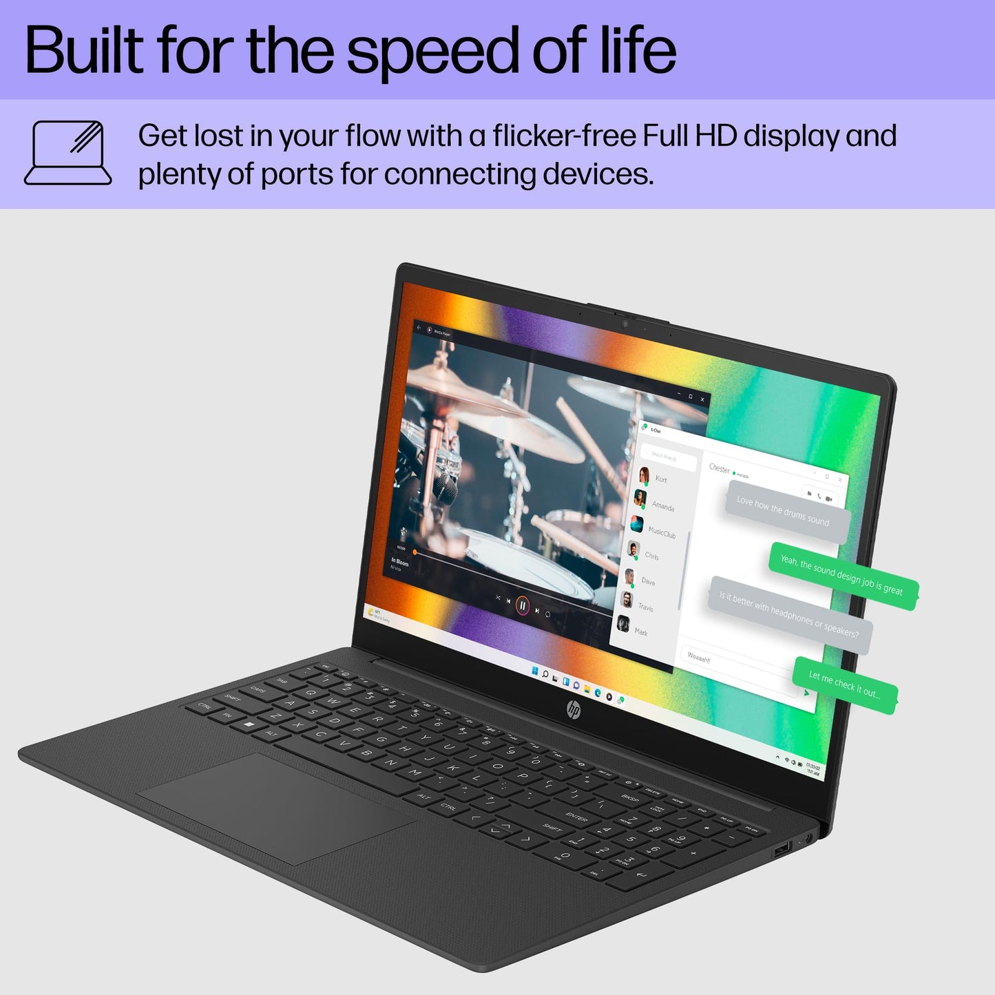 Hp New 15.6 G10 Business Laptop, Amd Ryzen 5 7530U Processor (Beat I7-1355U), Amd Radeon Graphics, 32Gb Ram, 512Gb Ssd, Fhd Disp